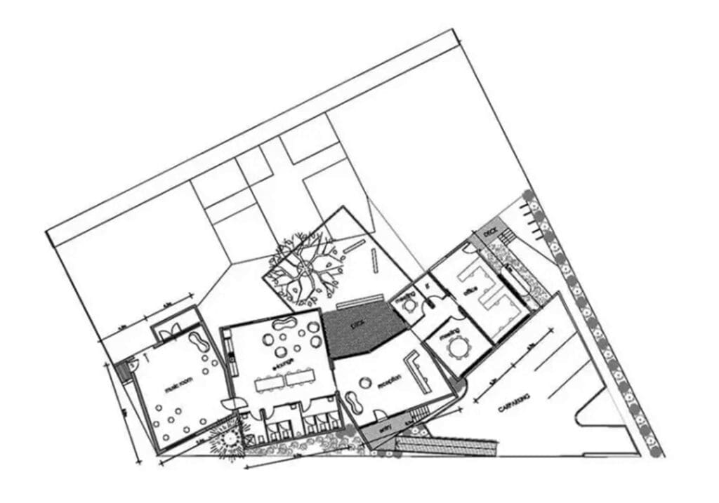 O2 Project Floor Plan Oxygen Youth Facility - Modscape + Modbotics