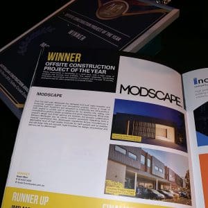 Modscape Orem Australian Construction Awards 2019 Winner - Modscape + Modbotics