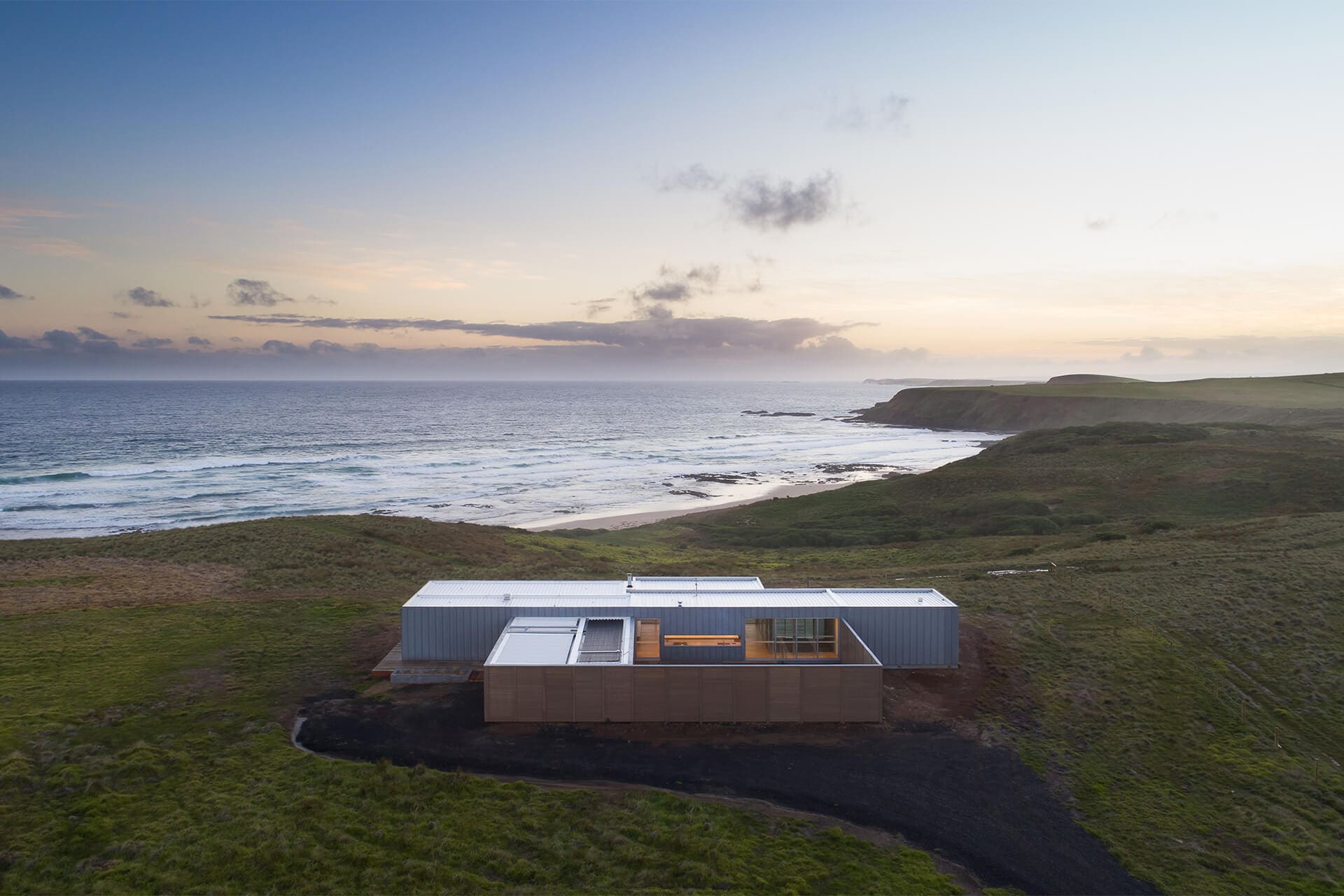 house near ocean